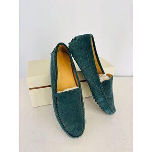 M Gemi Felize Italian Suede Driving Loafers Women's EU Sz 39.5